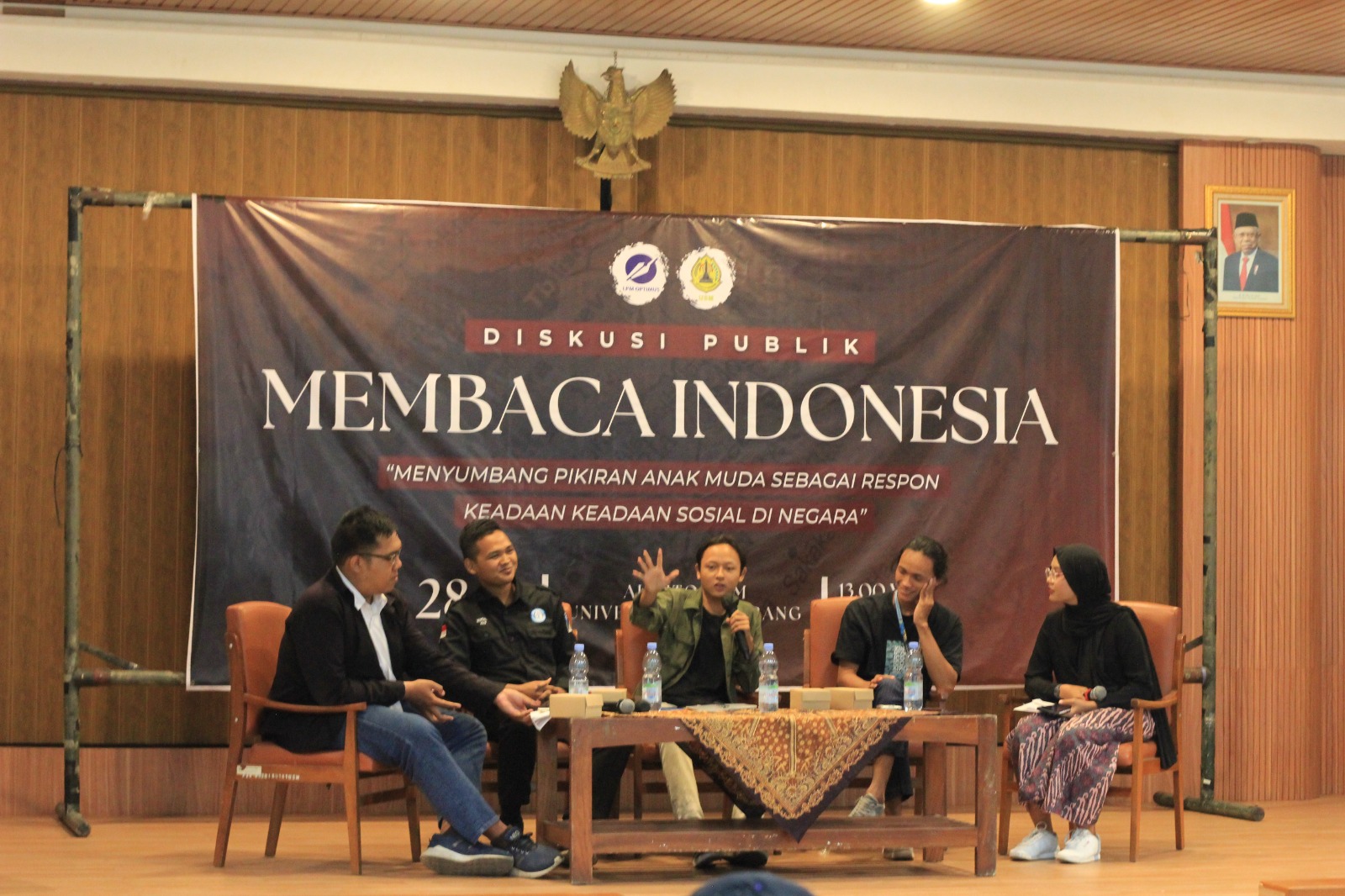 OPTIMUS BERSAMA PERS MAHASISWA SEMARANG GELAR DISKUSI PUBLIK “MEMBACA INDONESIA”